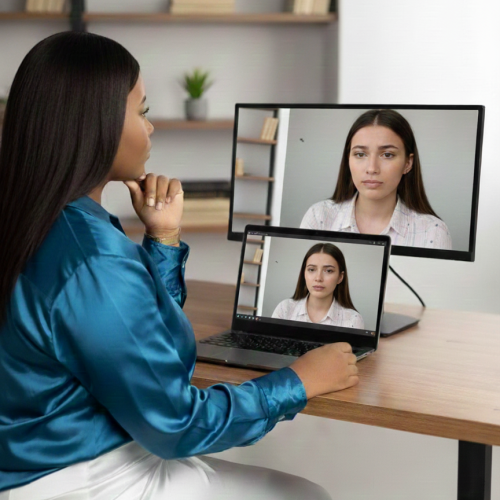 Simulación de sesión virtual